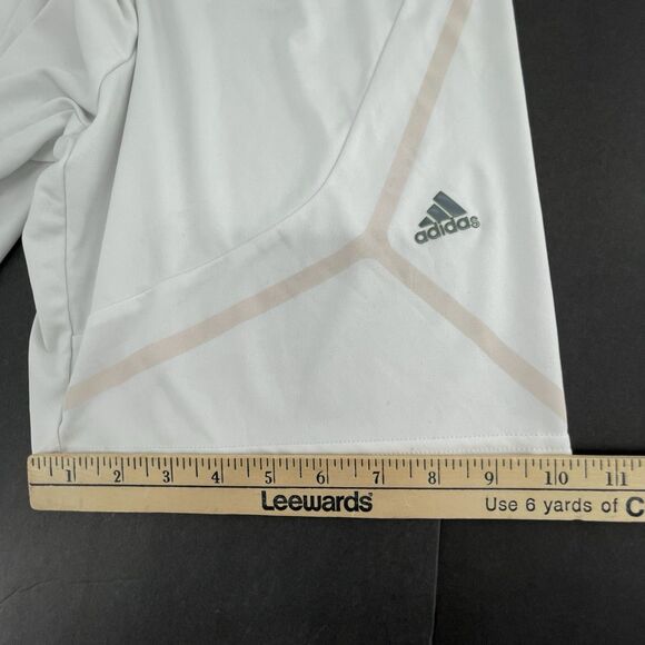 Adidas ClimaLite Adizero Lionel Messi Football Soccer Shorts Small Unisex White - Picture 12 of 13